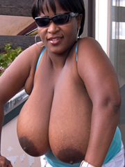 For fans of natural black beauty and huge